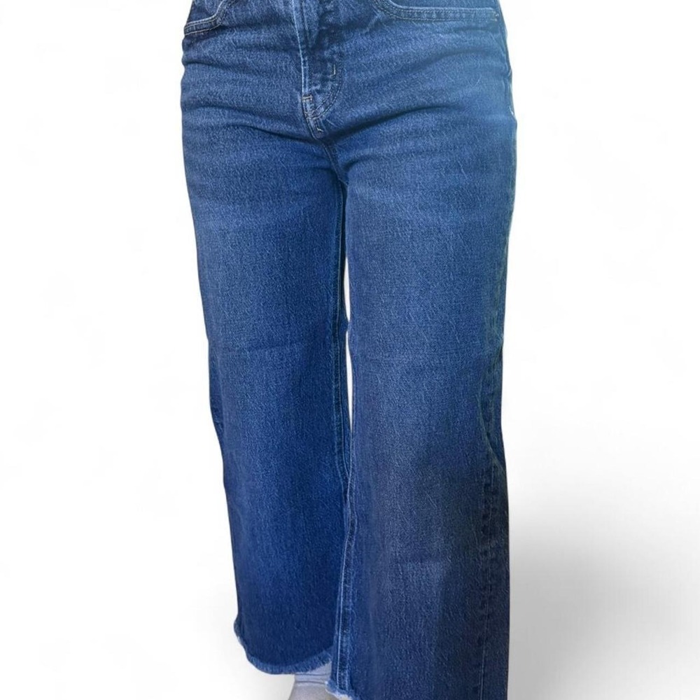 Old Navy Extra High-Rise Sky-Hi Wide-Leg Jeans Sz 0
